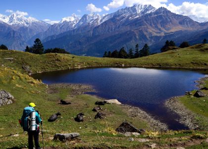 The Guitar-shaped Tali Lake
